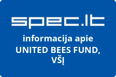 UNITED BEES FUND, VŠĮ