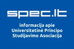 Universitetinė Principo Studijavimo Asociacija | spec.lt