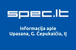 Upasana, G. Čepukaičio, IĮ | spec.lt