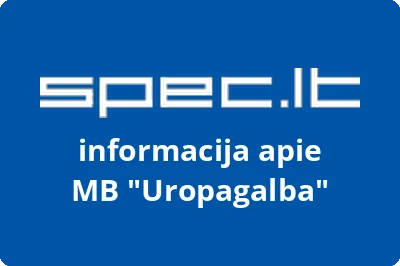 Uropagalba, MB | spec.lt