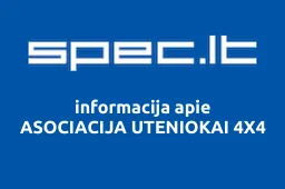 ASOCIACIJA UTENIOKAI 4X4 | spec.lt