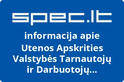 Utenos Apskrities Valstybės Tarnautojų ir Darbuotojų Profesinė Sąjunga