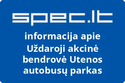 Utenos autobusų parkas, UAB
