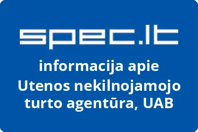 Utenos nekilnojamojo turto agentūra, UAB