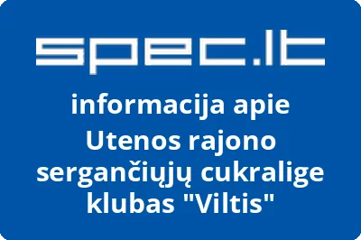 Utenos rajono sergančiųjų cukralige klubas Viltis | spec.lt