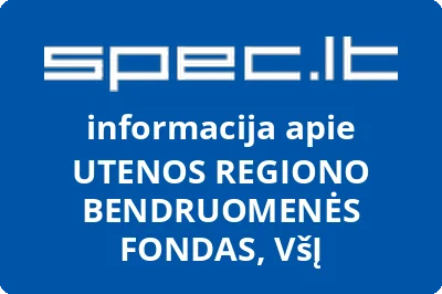 UTENOS REGIONO BENDRUOMENĖS FONDAS, VšĮ