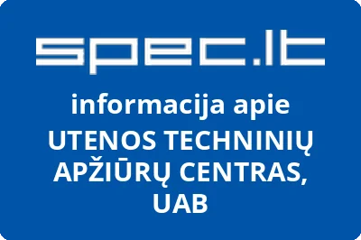 Utenos techninių apžiūrų centras, UAB