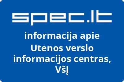 Utenos verslo informacijos centras, VŠĮ