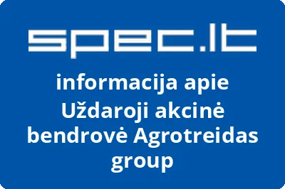 Agrotreidas group, UAB | spec.lt