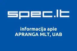 APRANGA MLT, UAB | spec.lt