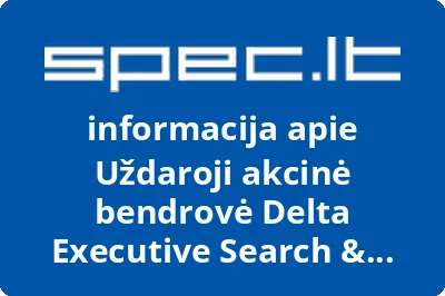 Delta Executive Search & Consulting, UAB