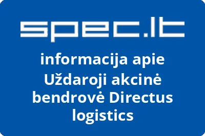 Directus logistics, UAB | spec.lt