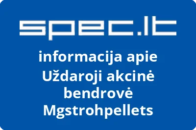 Mgstrohpellets, UAB | spec.lt