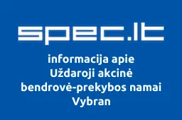 Uždaroji akcinė bendrovė-prekybos namai Vybran