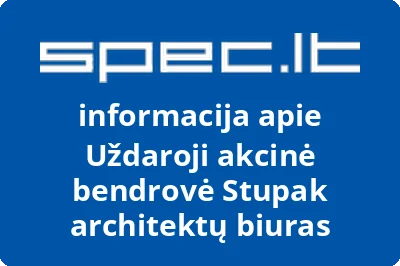 Stupak architektų biuras, UAB