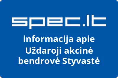 Styvastė, UAB