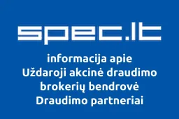 Uždaroji akcinė draudimo brokerių bendrovė Draudimo partneriai | spec.lt