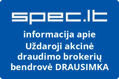 Uždaroji akcinė draudimo brokerių bendrovė DRAUSIMKA