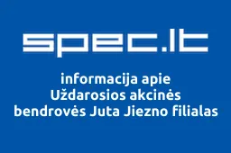 Uždarosios akcinės bendrovės Juta Jiezno filialas | spec.lt