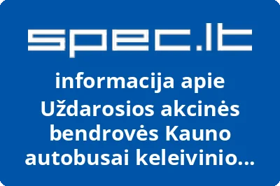 Uždarosios akcinės bendrovės Kauno autobusai keleivinio transporto darbuotojų profesinė sąjunga