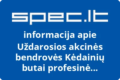 Uždarosios akcinės bendrovės Kėdainių butai profesinė sąjunga