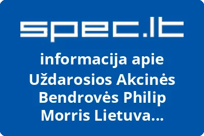 Uždarosios akcinės bendrovės PHILIP MORRIS LIETUVA profesinė sąjunga