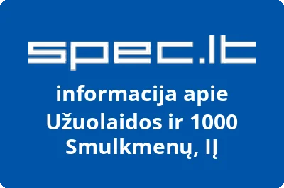 Užuolaidos ir 1000 Smulkmenų, IĮ