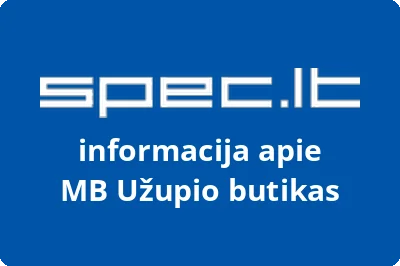 Užupio butikas, MB | spec.lt