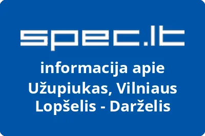 Vilniaus lopšelisdarželis Užupiukas