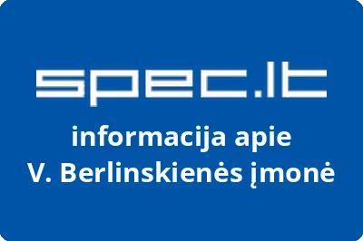 V. Berlinskienės vaistinė, UAB