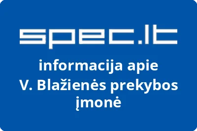V. Blažienės prekybos įmonė