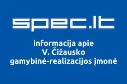 V. Čižausko gamybinė-realizacijos įmonė iliustracija