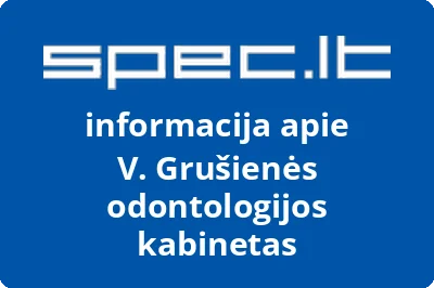 VM Grušų odontologijos klinika, UAB | spec.lt