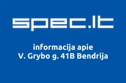 V. Grybo g. 41B Bendrija iliustracija