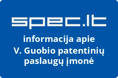 V. Guobio patentinių paslaugų įmonė