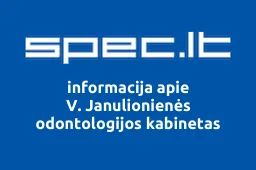 V. Janulionienės odontologijos kabinetas | spec.lt
