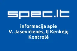 V. Jasevičienės, IĮ Kenkėjų Kontrolė | spec.lt