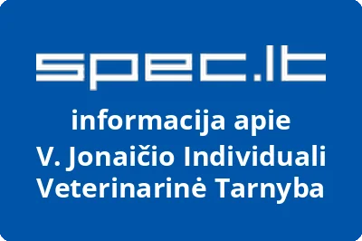V. Jonaičio Individuali Veterinarinė Tarnyba