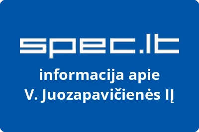 VILIJOS JUOZAPAVIČIENĖS INDIVIDUALI ĮMONĖ