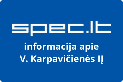 V. Karpavičienės, IĮ