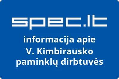 V. Kimbirausko paminklų dirbtuvės
