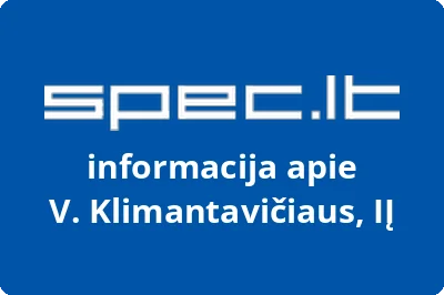 V. Klimantavičiaus, IĮ