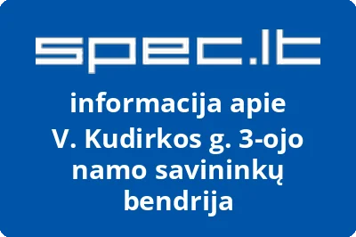 V. Kudirkos g. 3-ojo namo savininkų bendrija