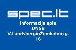 DNSB V.LandsbergioŽemkalnio g. 16 | spec.lt