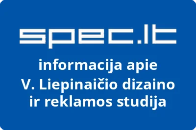 V. Liepinaičio dizaino ir reklamos studija | spec.lt