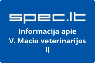 V. Macio veterinarijos, IĮ