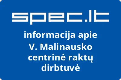 Centrinė raktų dirbtuvė, MB