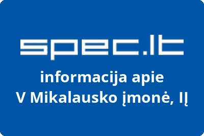 V Mikalausko įmonė, IĮ