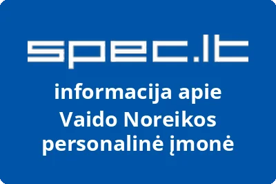 Vaido Noreikos personalinė įmonė