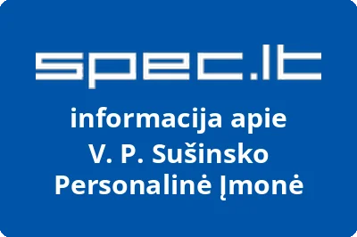 V. P. Sušinsko Personalinė Įmonė
